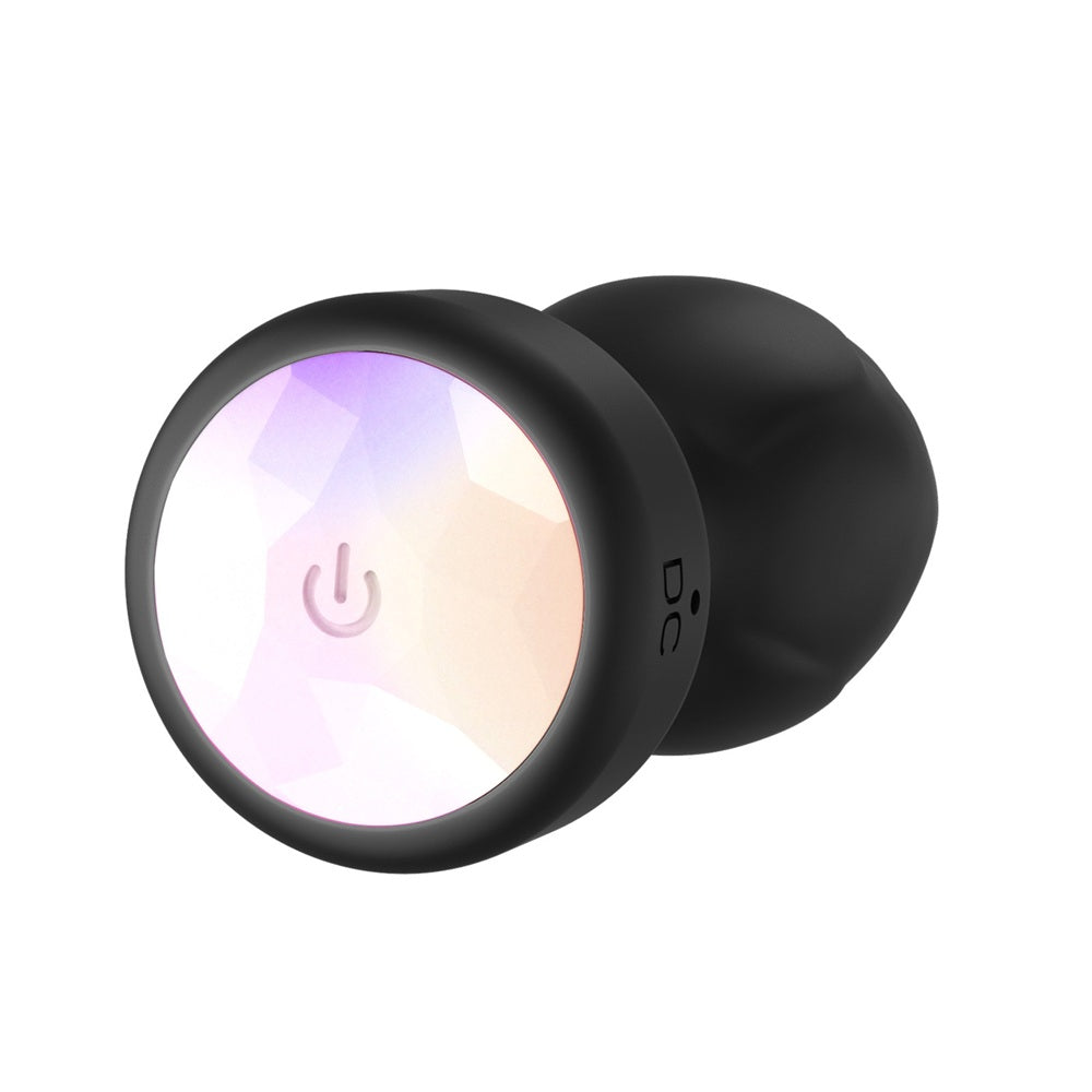 Toosh Light Up Vibrating Butt Plug - Remote & Colour Change