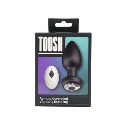 Toosh Vibrating Butt Plug - Remote Controlled Silicone