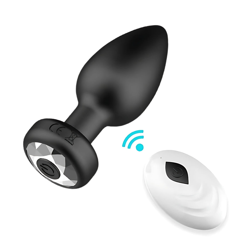 Toosh Vibrating Butt Plug - Remote Controlled Silicone