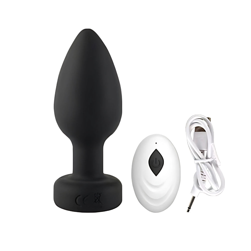 Toosh Vibrating Butt Plug - Remote Controlled Silicone