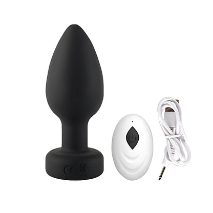 Toosh Vibrating Butt Plug - Remote Controlled Silicone