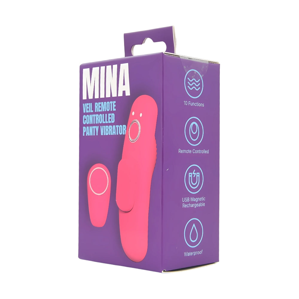 Mina Veil Panty Vibrator - Magnetic Remote Control