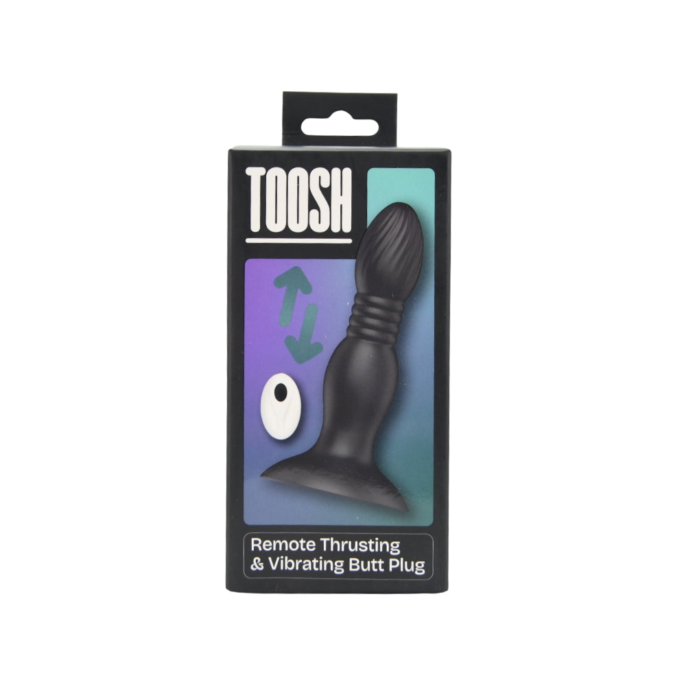 Toosh Thrusting Butt Plug - Remote Controlled Vibration