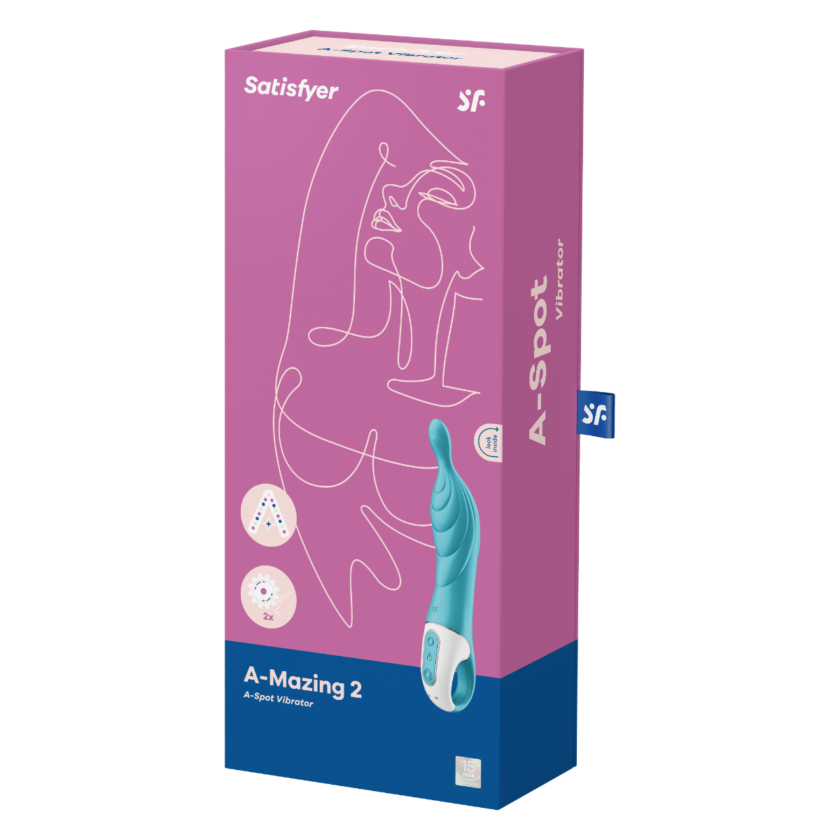 Satisfyer A-Mazing 2 Turquoise
