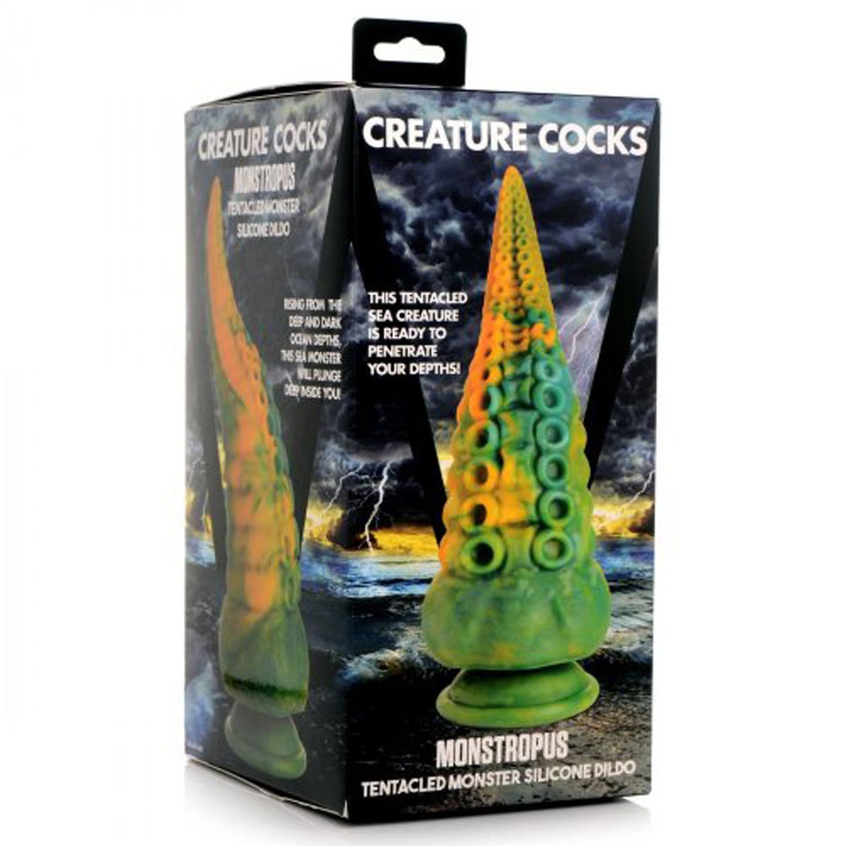 Creature Cocks Monstropus Tentacle Marble Silicone Dildo
