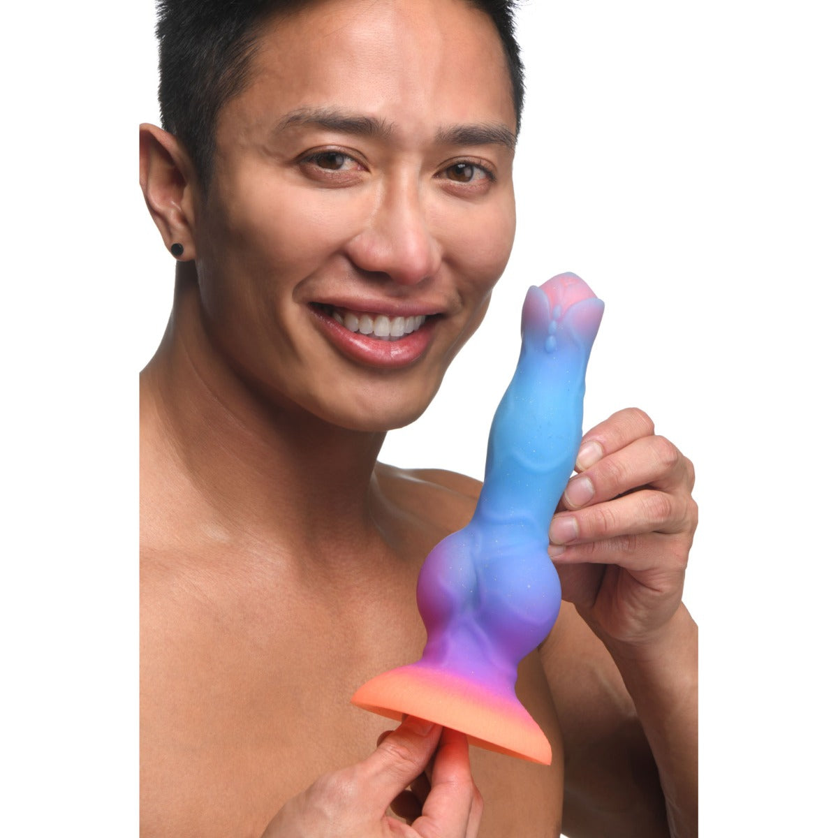 Creature Cocks Glow in the Dark Alien Silicone Dildo
