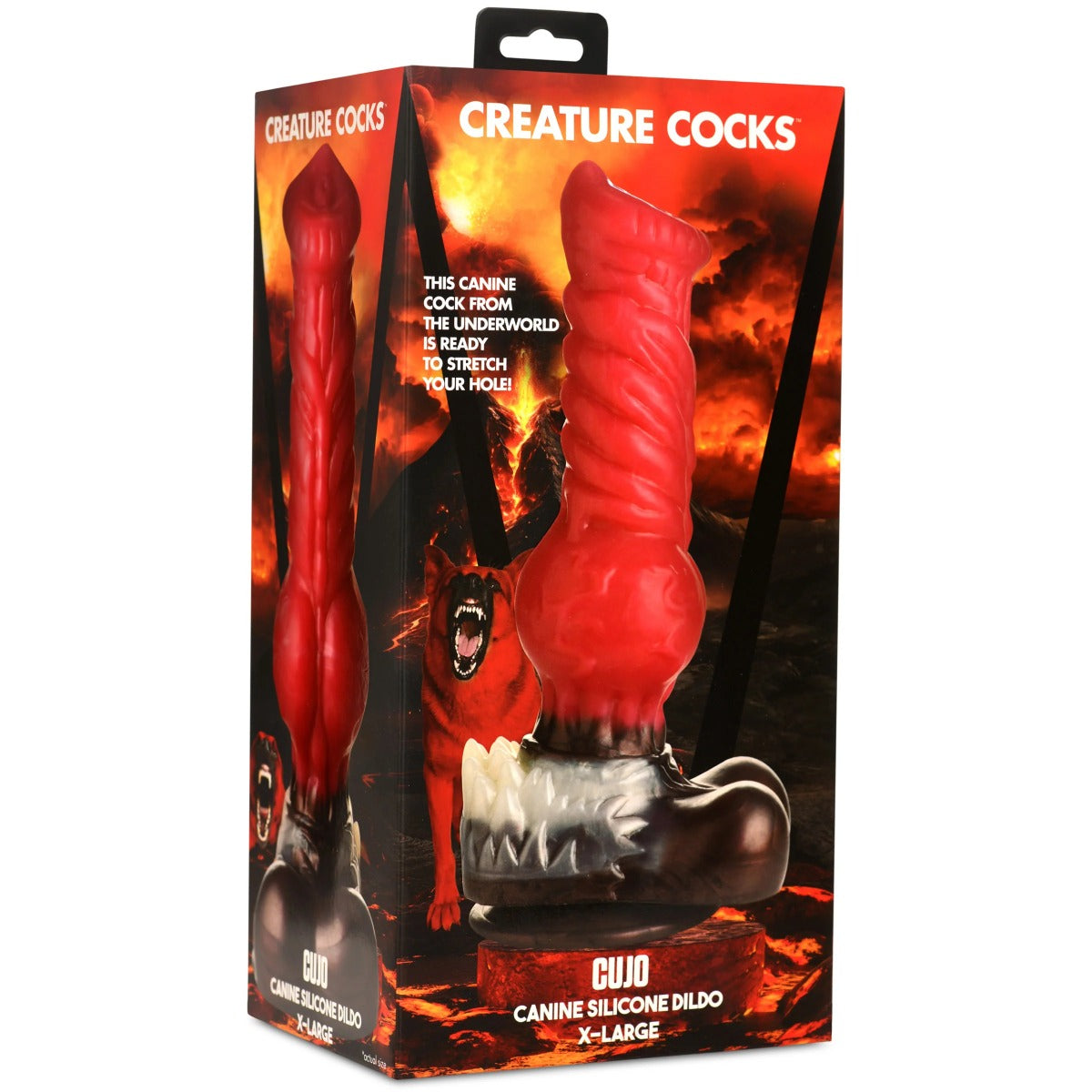Creature Cocks Cujo Canine XL Silicone Dildo