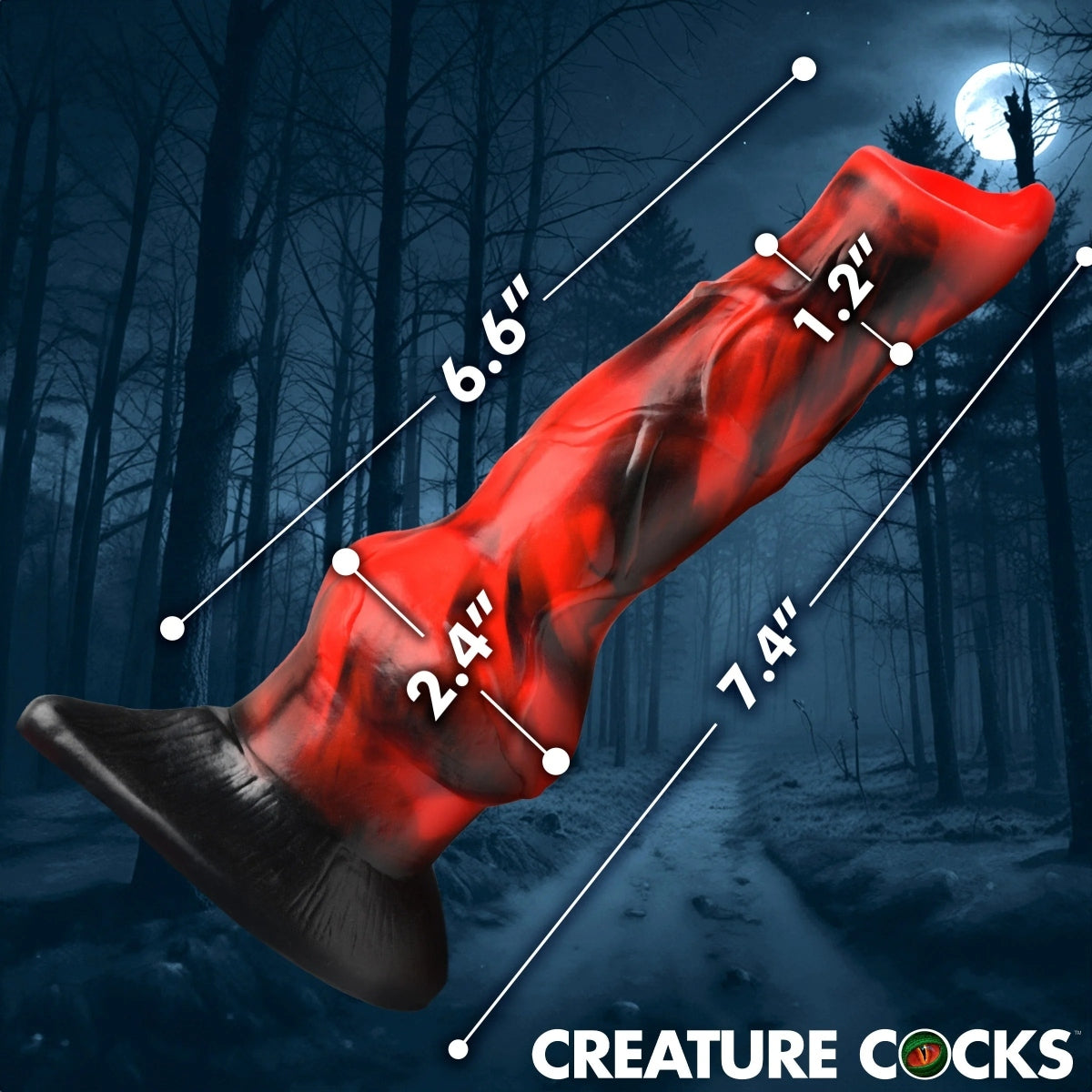 Creature Cocks Vibra Beast Vibrating Dildo