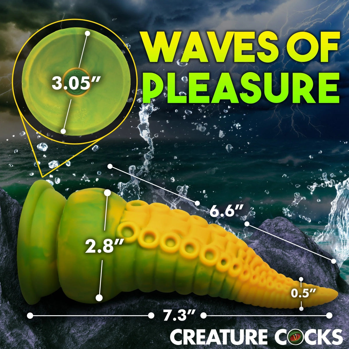 Creature Cocks Monstropus 2.0 Vibrating Dildo