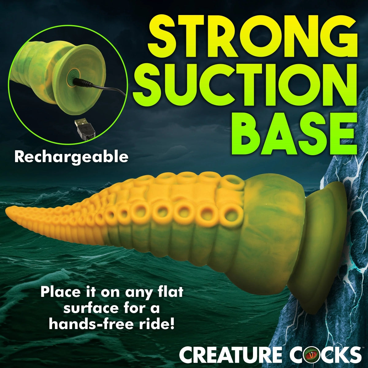 Creature Cocks Monstropus 2.0 Vibrating Dildo