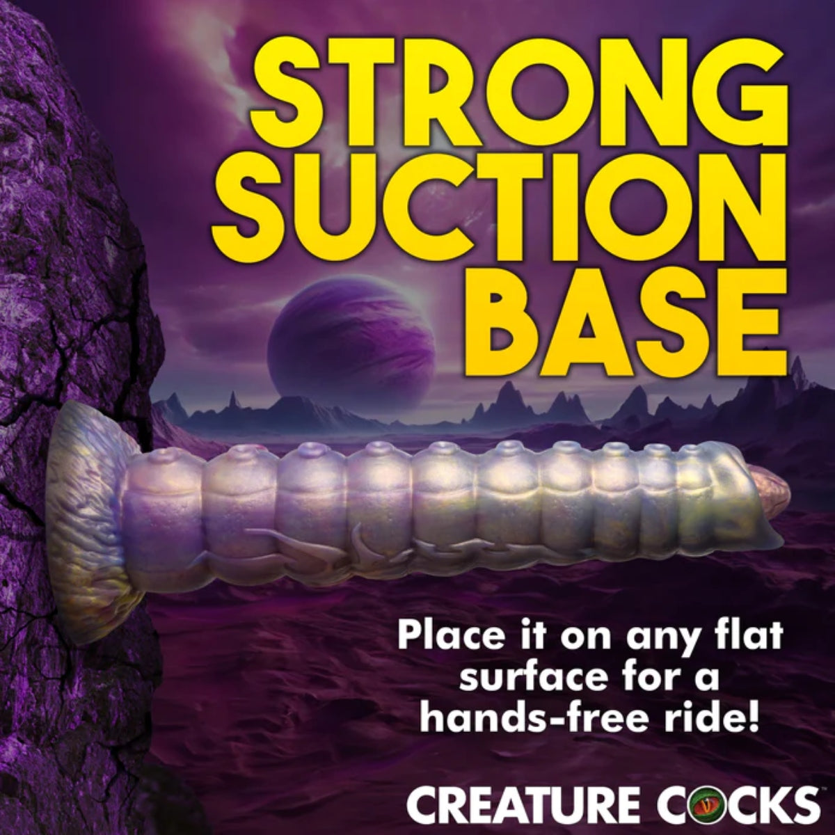 Creature Cocks Deep Invader Tentacle Ovipositor Silicone Dildo