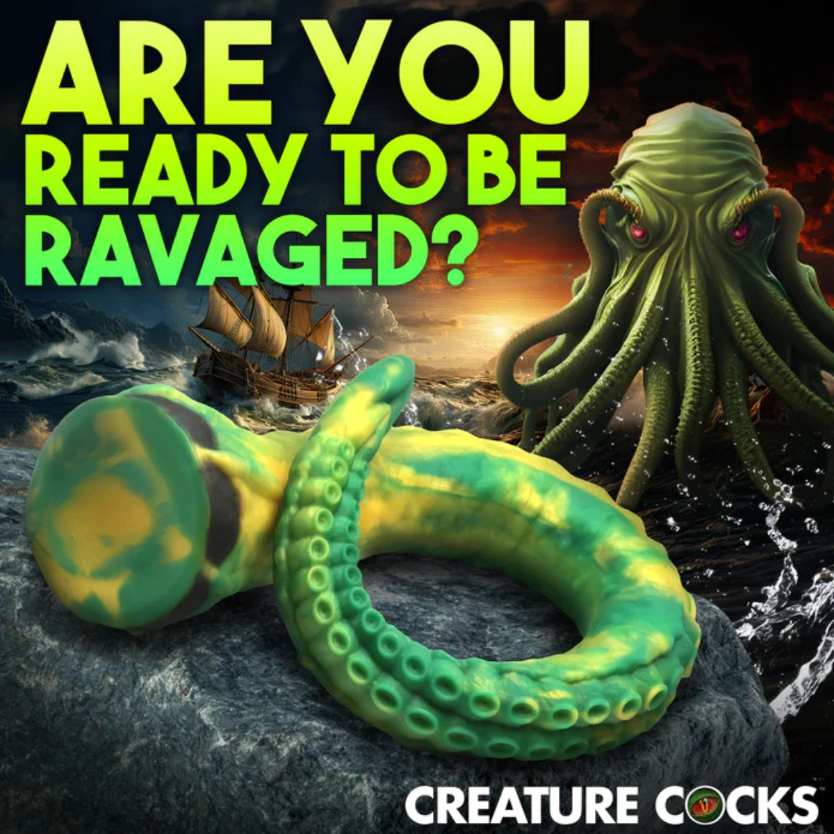 Creature Cocks Titan Tentacle Silicone Dildo