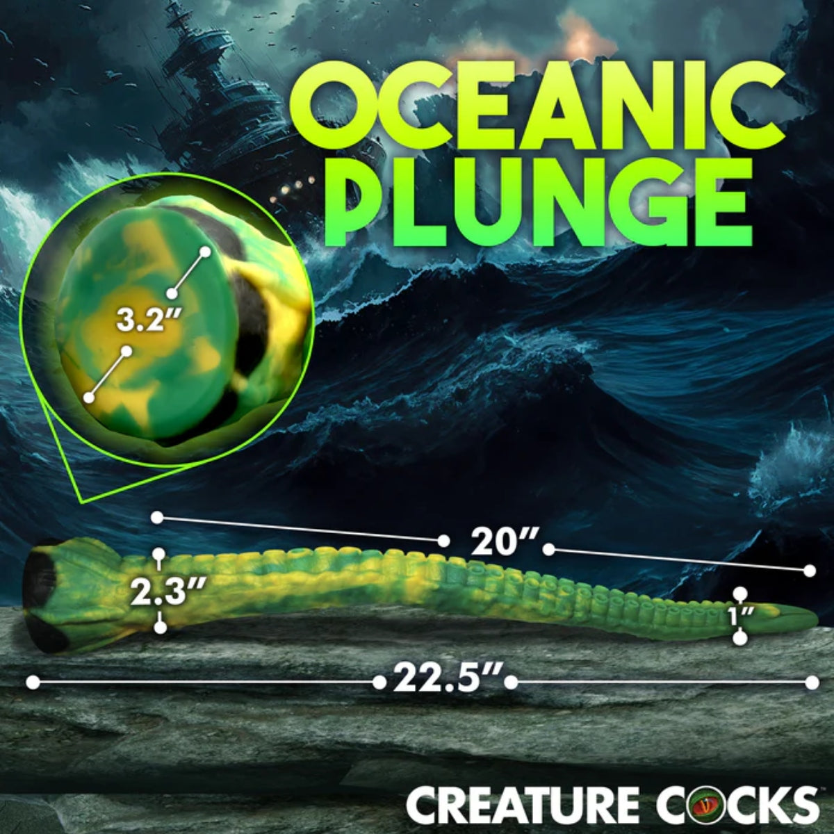 Creature Cocks Titan Tentacle Silicone Dildo