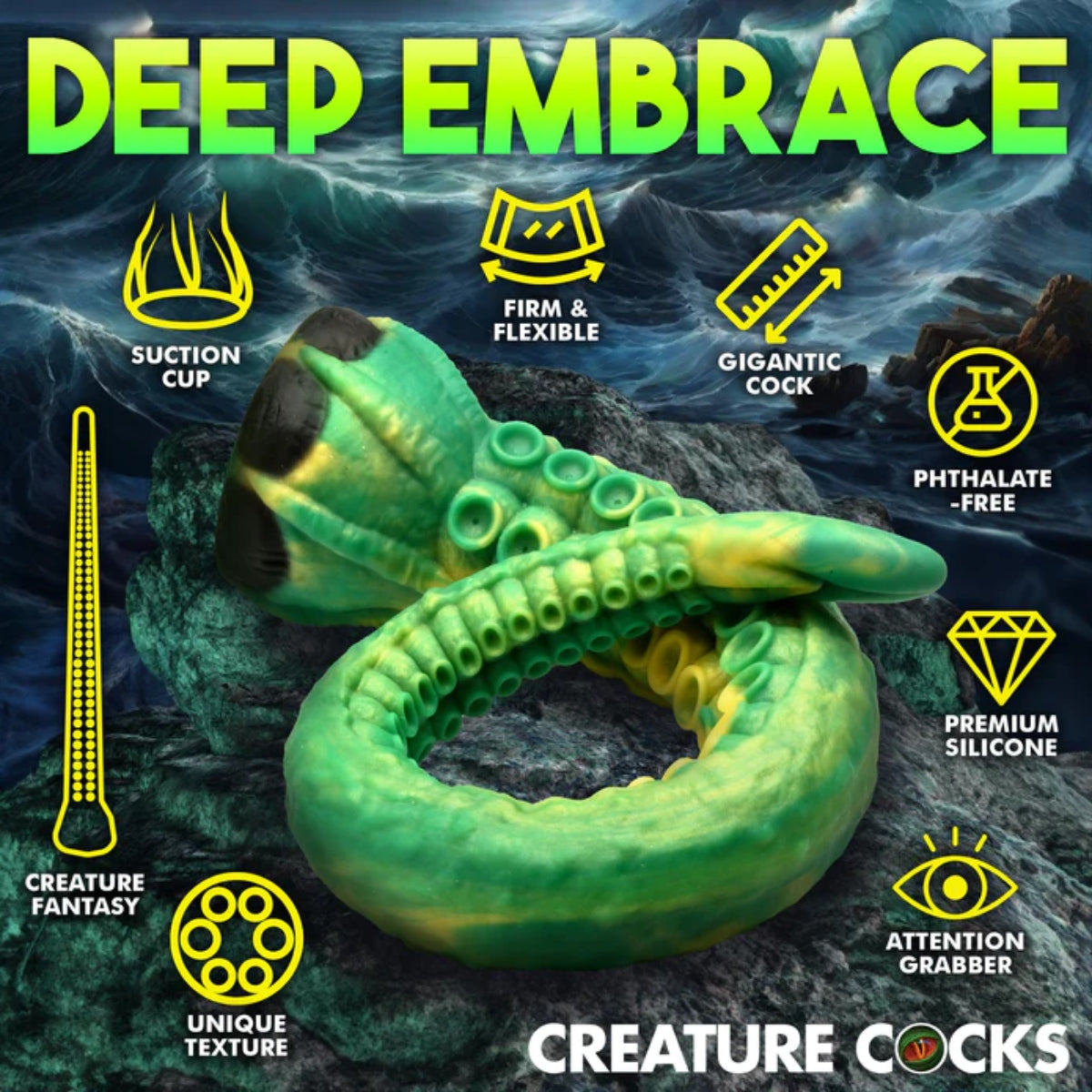 Creature Cocks Titan Tentacle Silicone Dildo