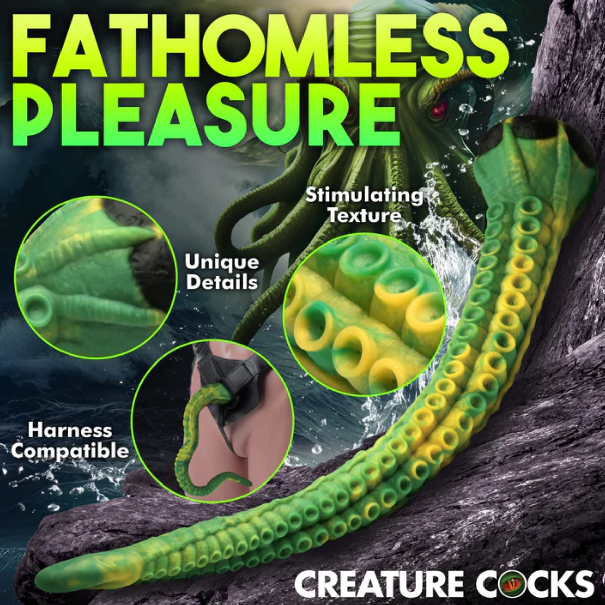 Creature Cocks Titan Tentacle Silicone Dildo