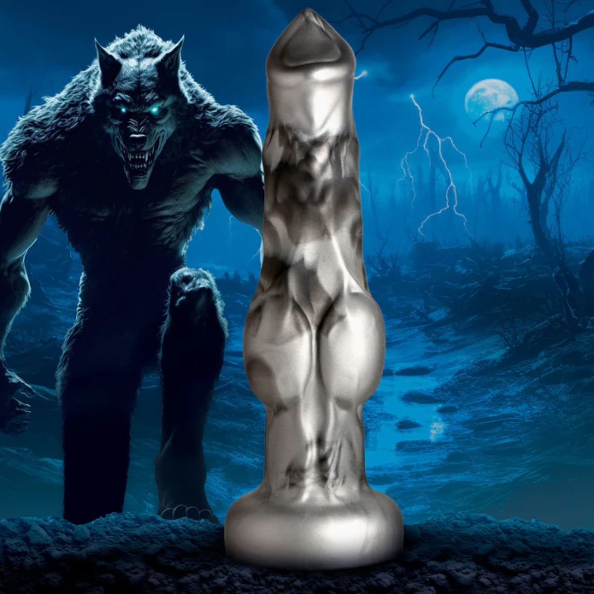 Creature Cocks Night Prowler Silicone Dildo Medium