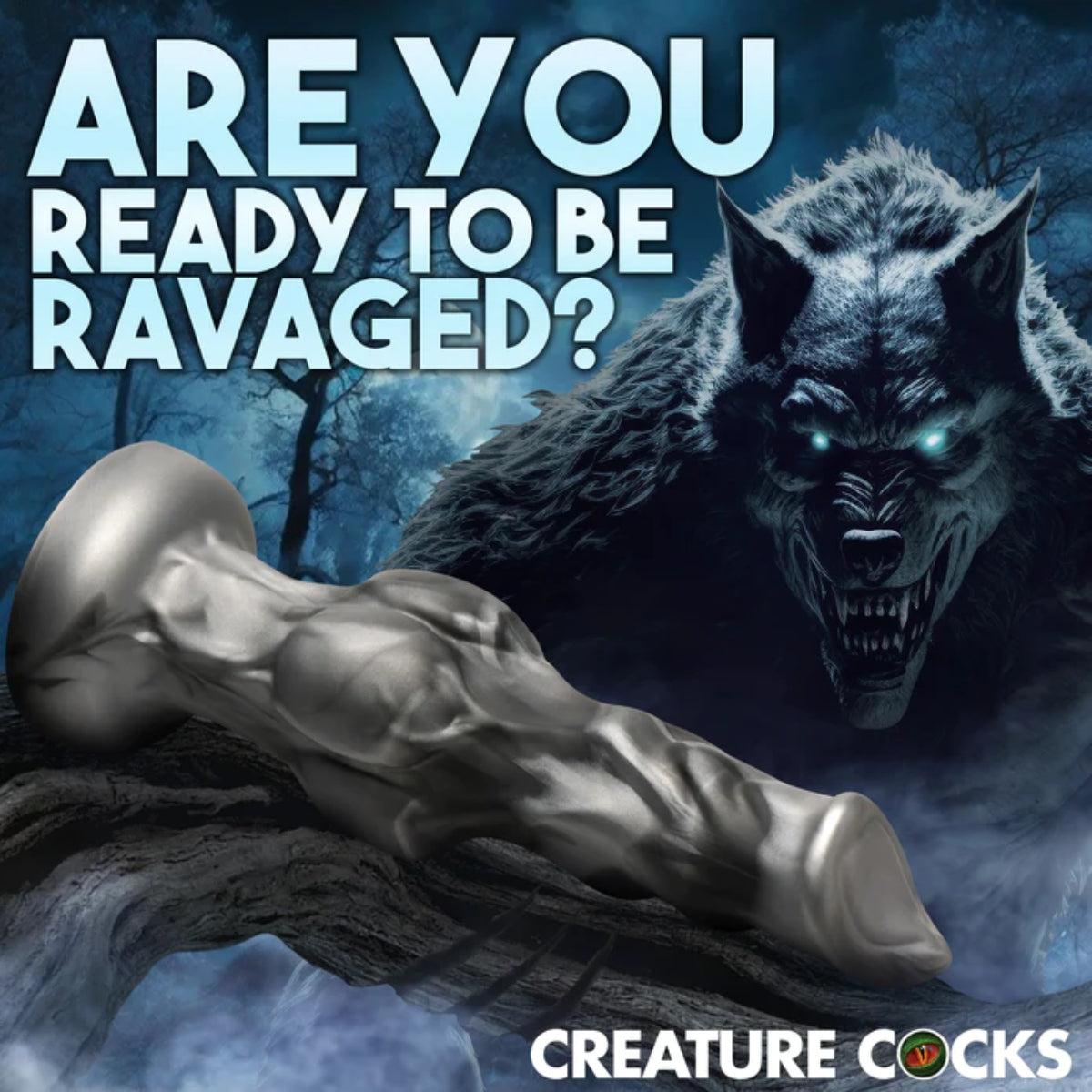 Creature Cocks Night Prowler Silicone Dildo Small