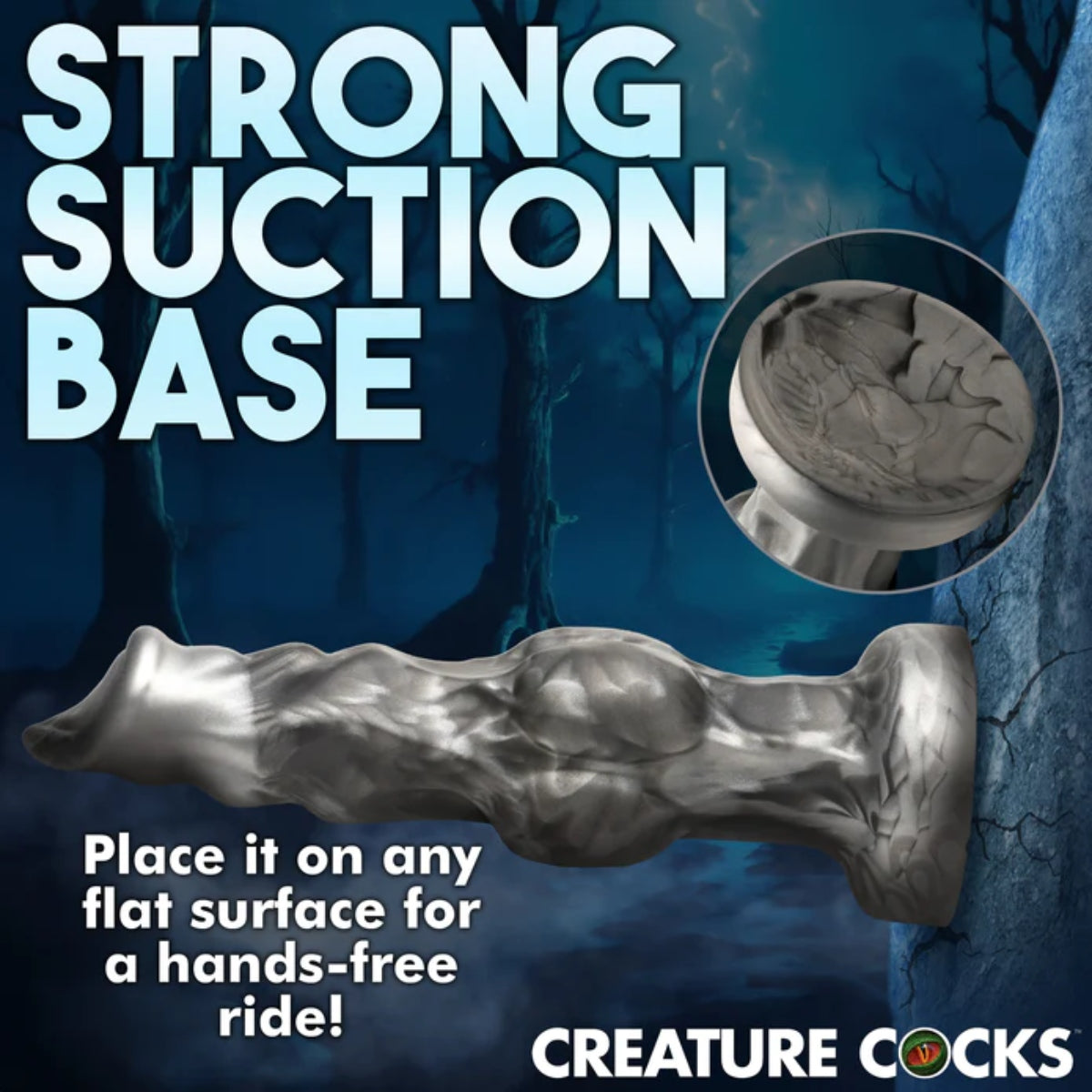 Creature Cocks Night Prowler Silicone Dildo Small