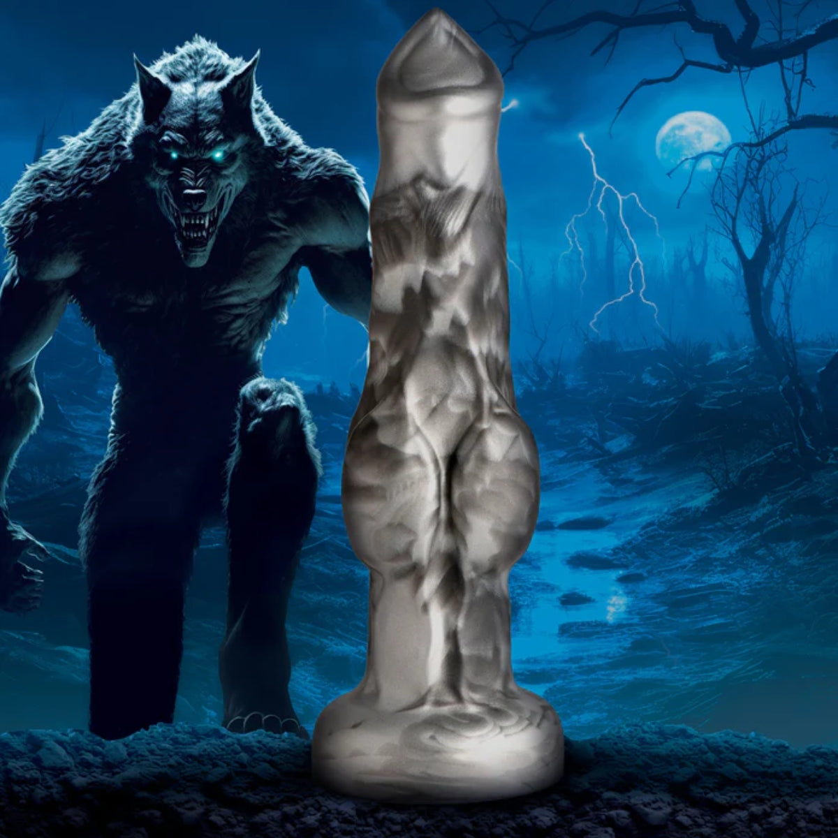 Creature Cocks Night Prowler Silicone Dildo Small