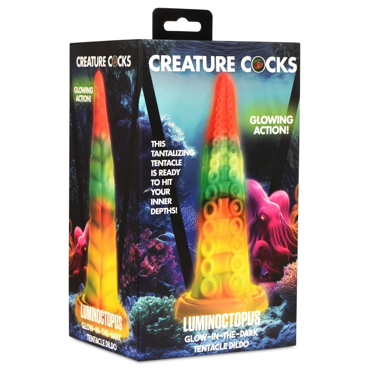 Creature Cocks Luminoctopus Silicone Dildo