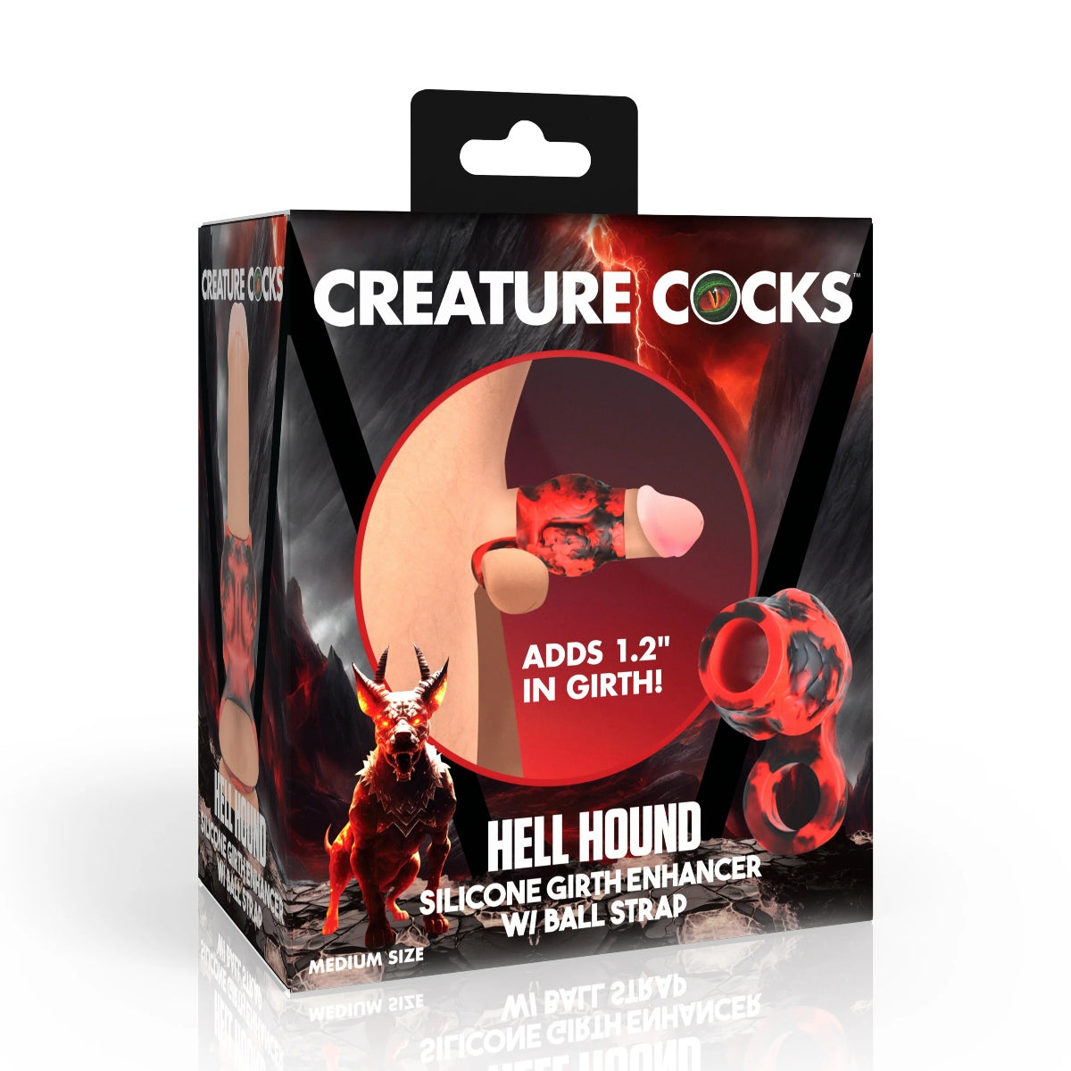 Creature Cocks Hell Hound Penis Extender Medium