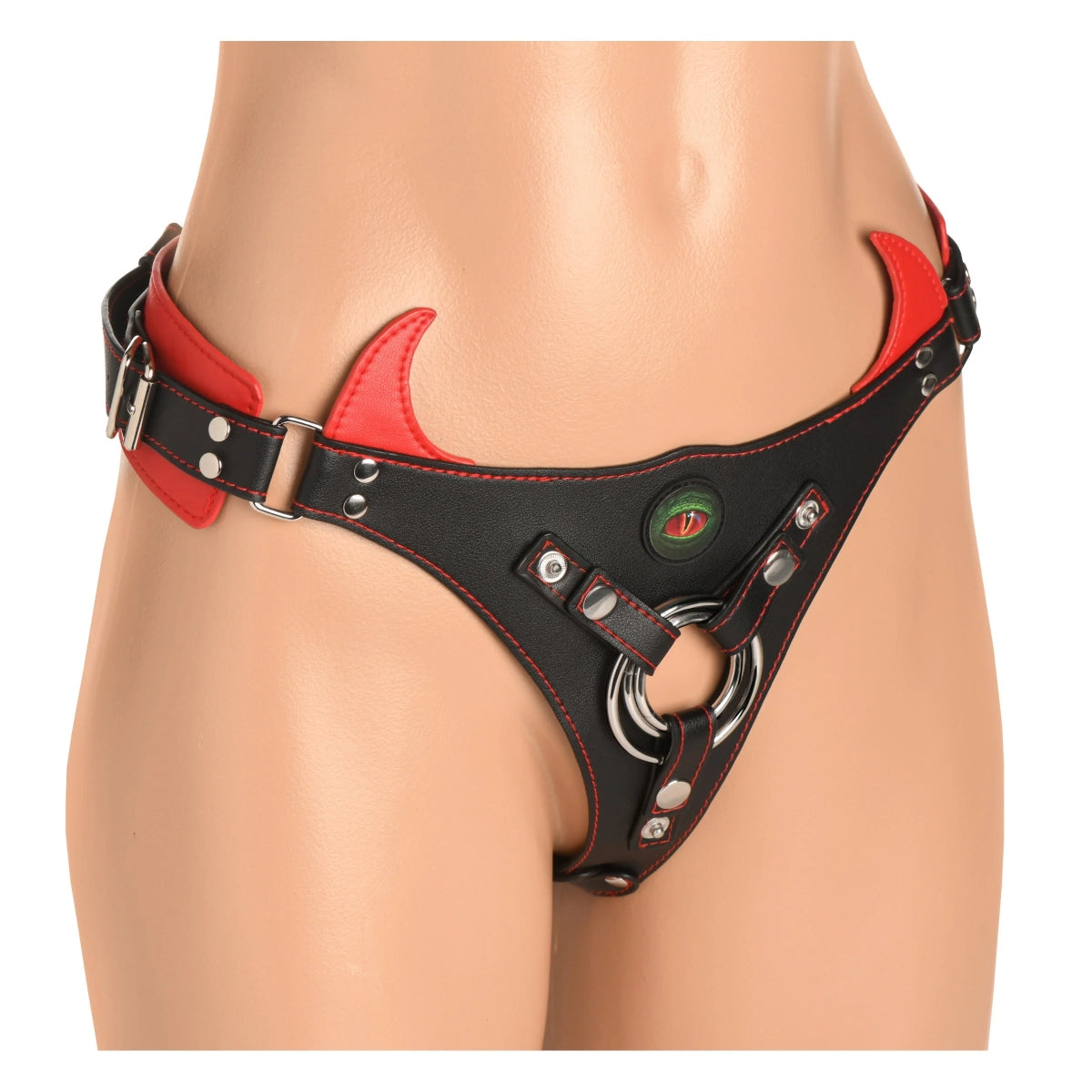 Creature Cocks Horny Devil Red Strap-On