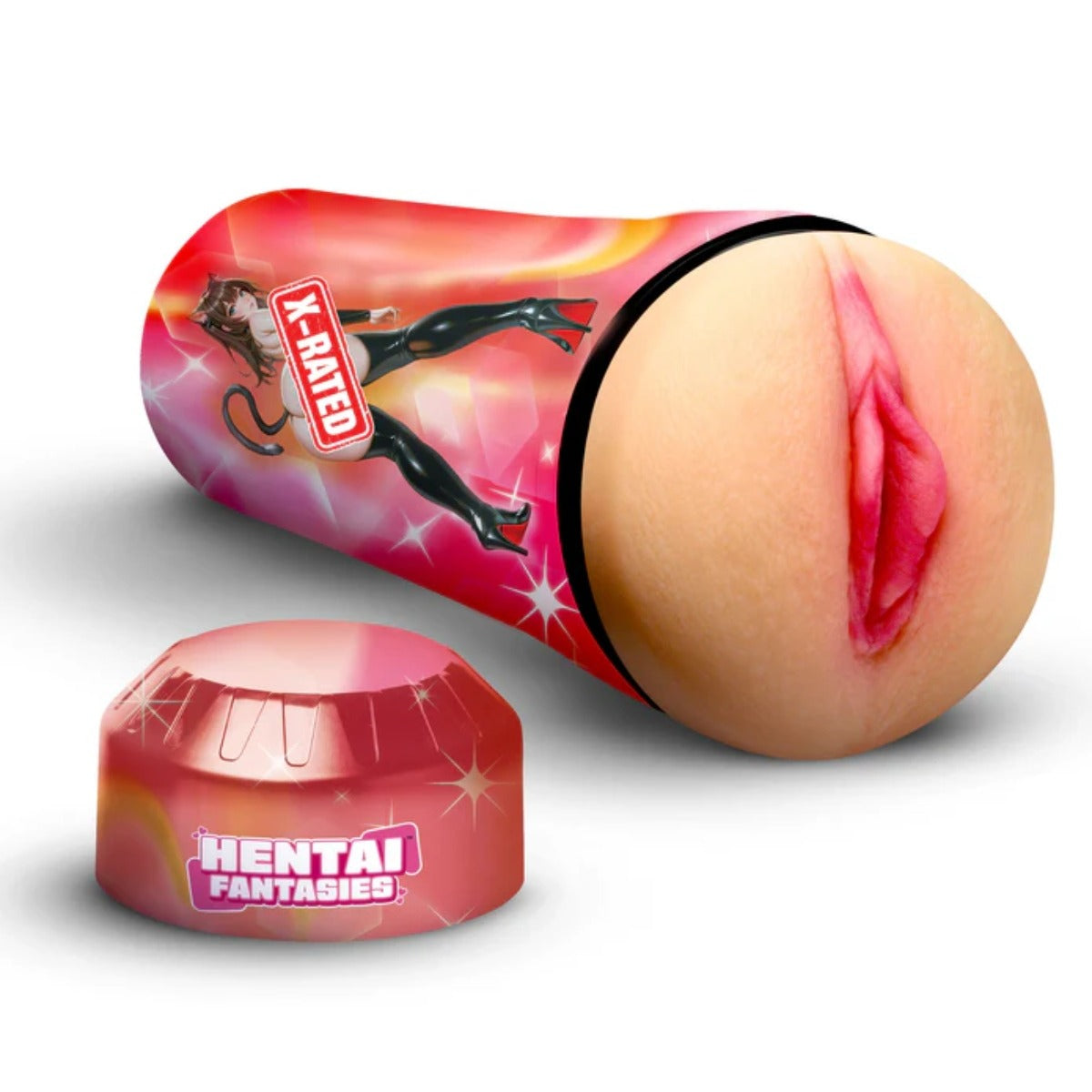 Hentai Fantasies Mochi the Cat Girl Vibrating Masturbator