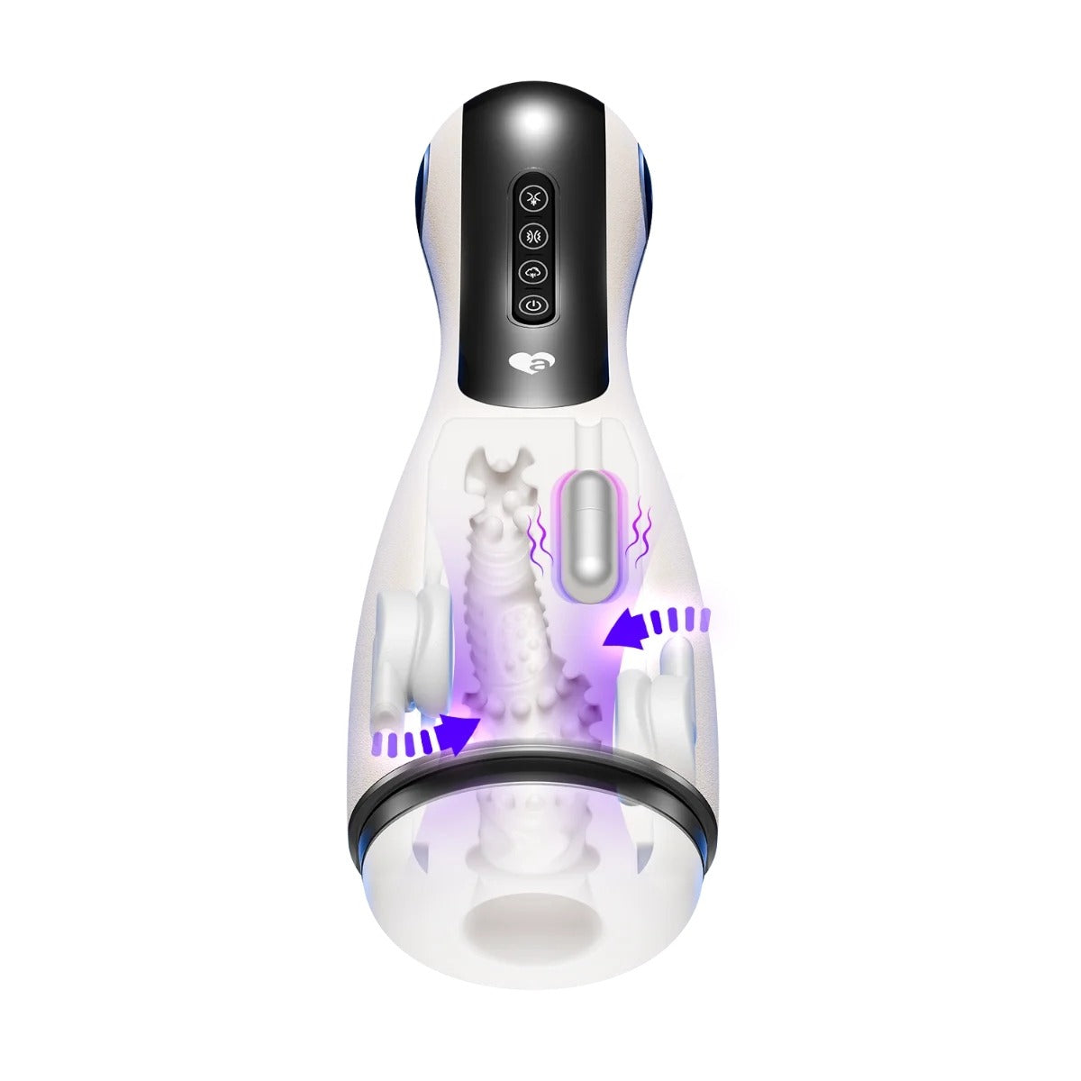 Amovibe Good Night Suction Masturbator with Airbag Squeezing Suction & Vibration