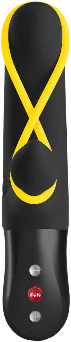 Fun Factory - Amorino - Rabbit Vibrator - Black - Rechargeable Battery