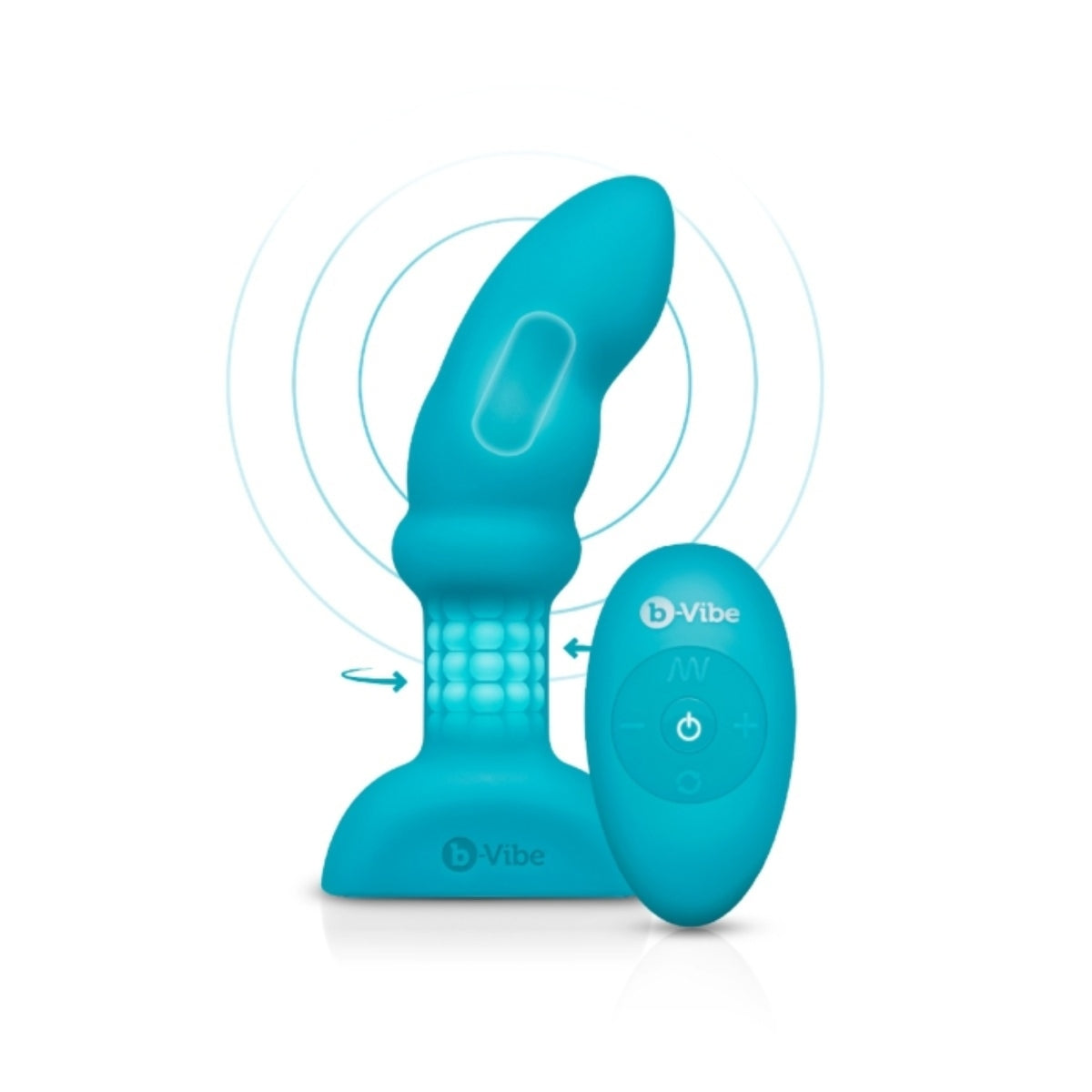 B-Vibe Remote Control Rimming P Spot Plug
