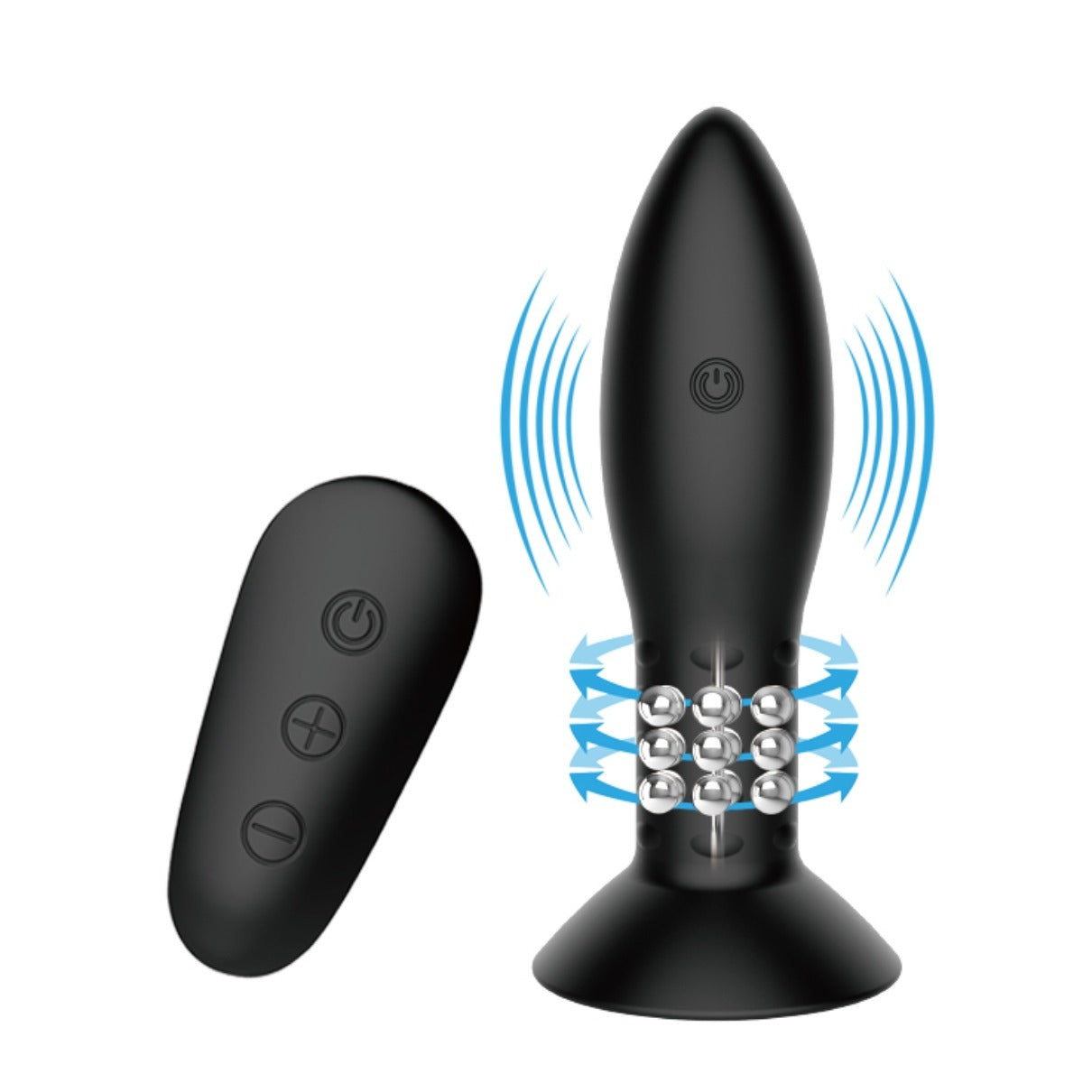 Pretty Love Mr Play Rotating Beads Remote Butt Plug
