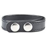 Blue Line Snap Cock Ring Black 7.75 Inch