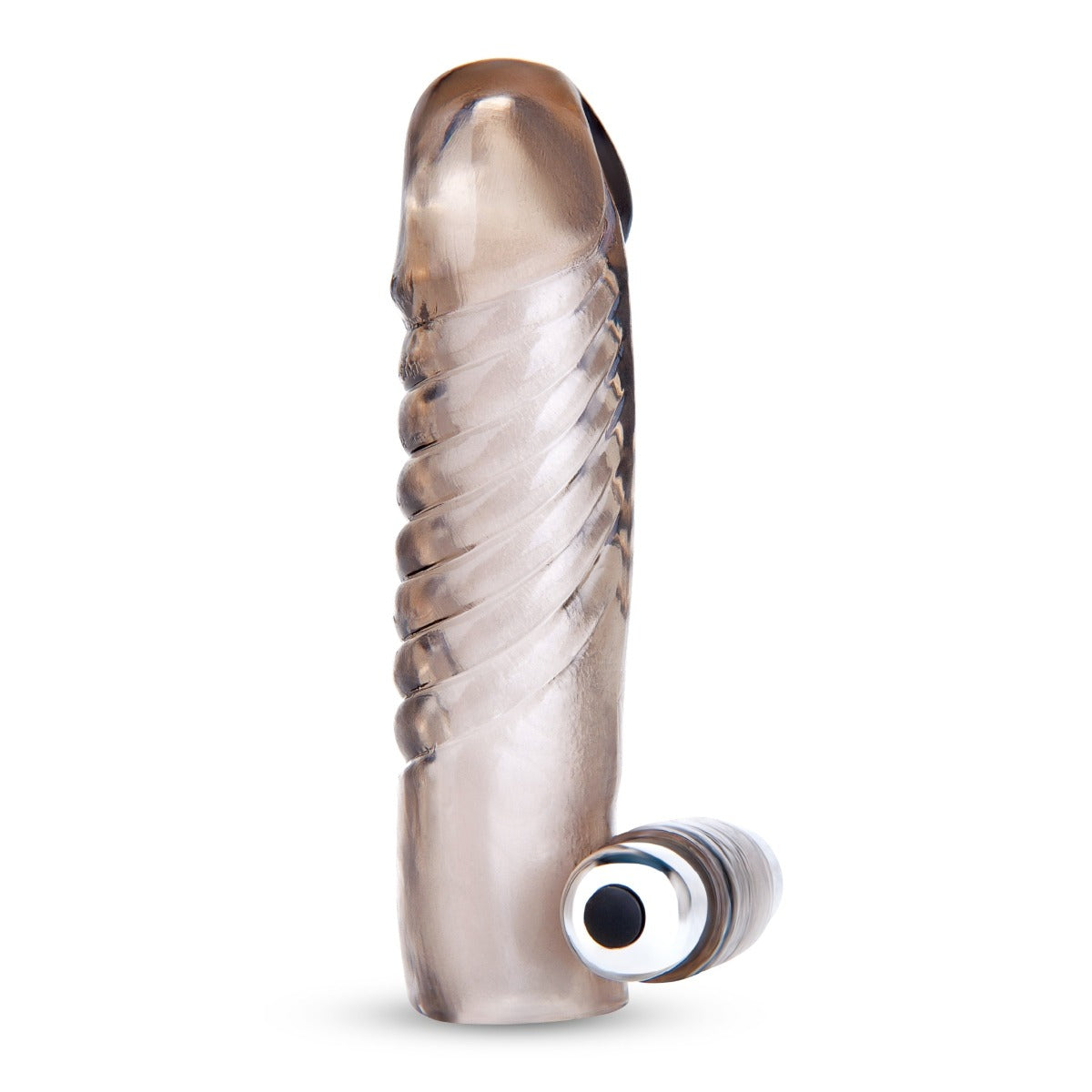 Blue Line 5.25 Inch Vibrating Penis Enhancing Sleeve Extension