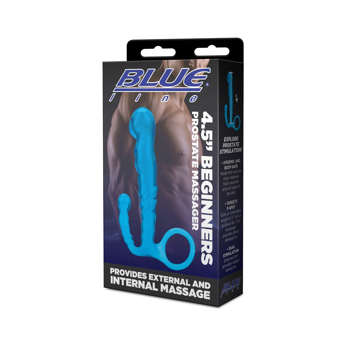 Blue Line 4.5 Inch Beginners Prostate Massager