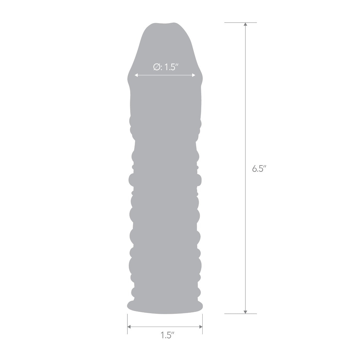Blue Line 6.5 Inch Veiny Penis Extension