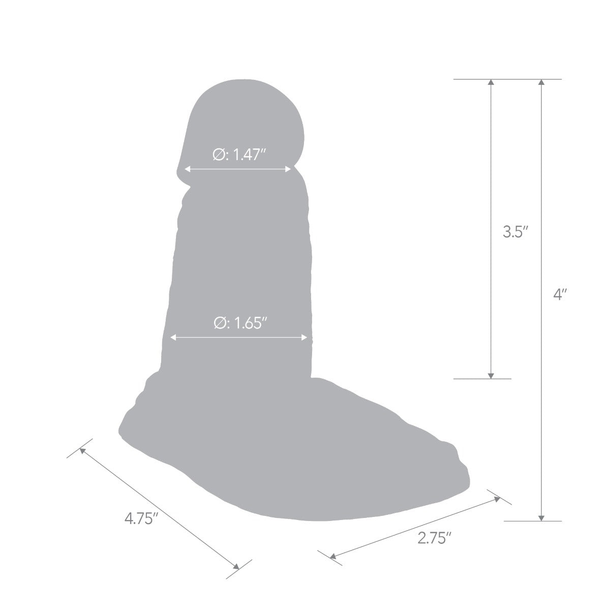 Blueline 4inch Super Real Penis Extension Sleeve With Ball Constriction Loop