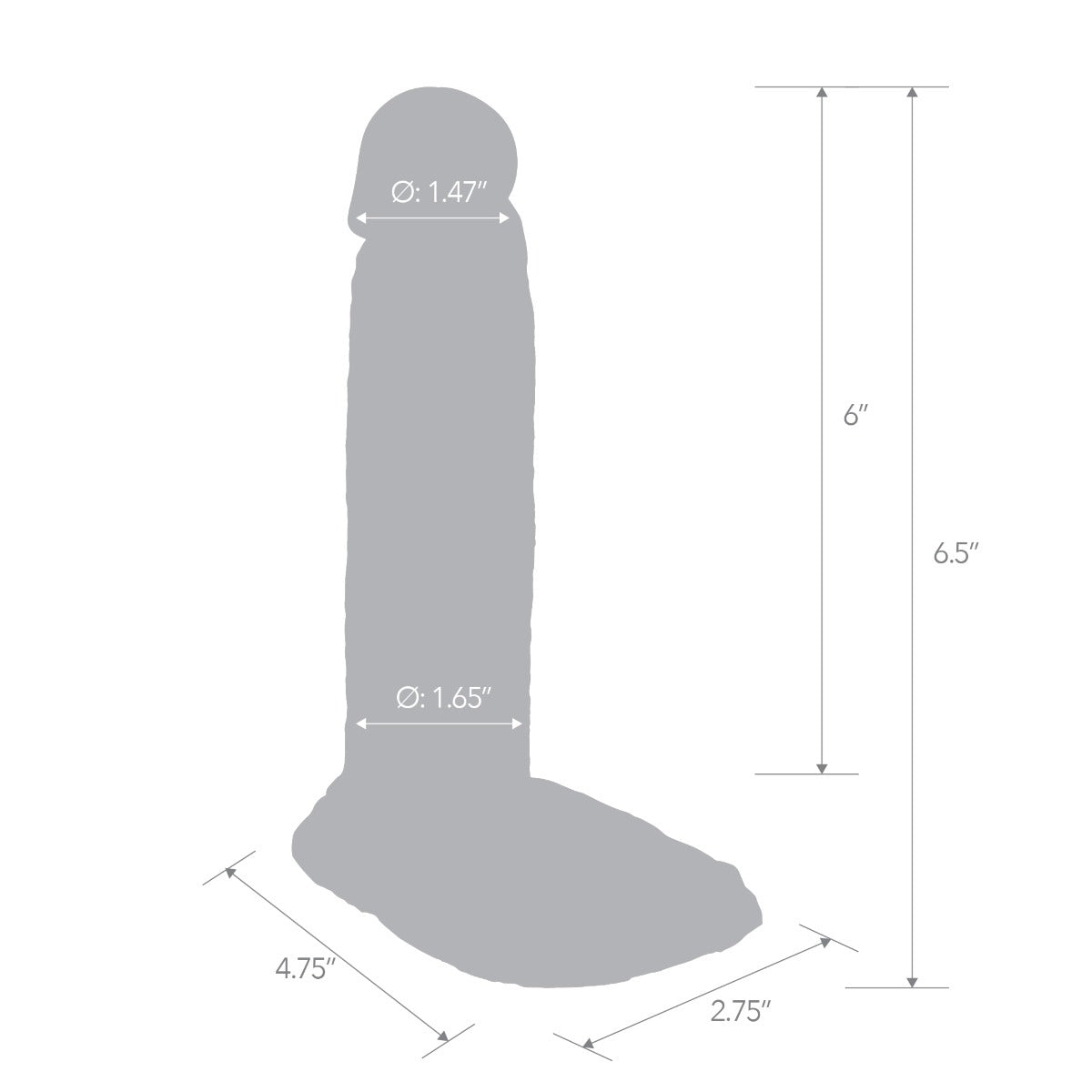 Blue Line 6.5 Inch Super Real Penis Extension Sleeve With Ball Constriction Loop
