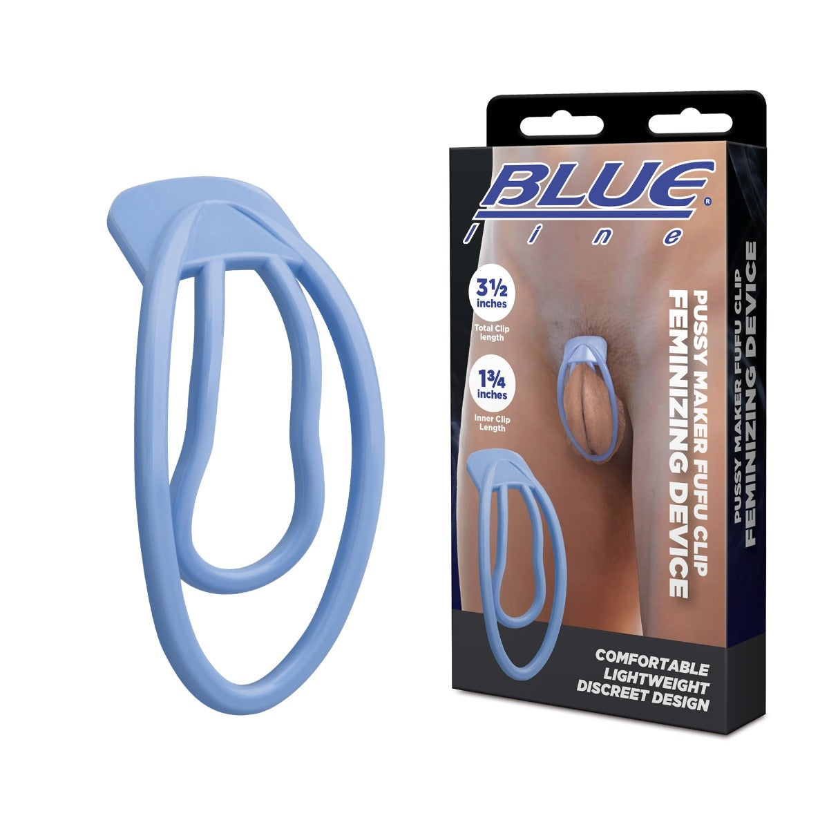 Blue Line Pussy Maker Fufu Clip Feminizing Device