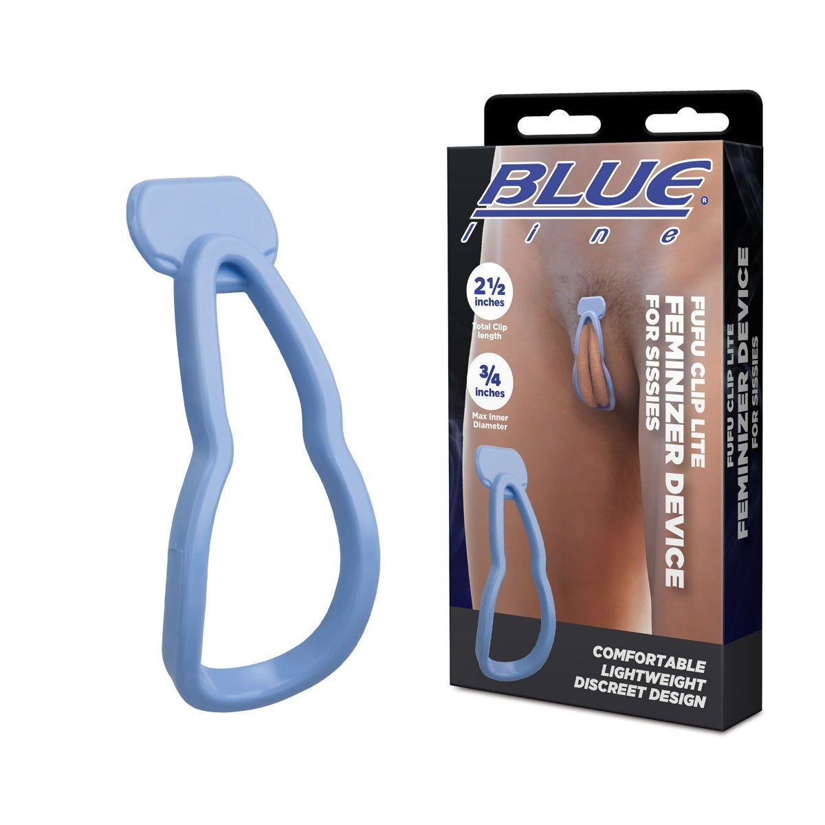 Blue Line Fufu Clip Lite Feminizer Device For Sissies