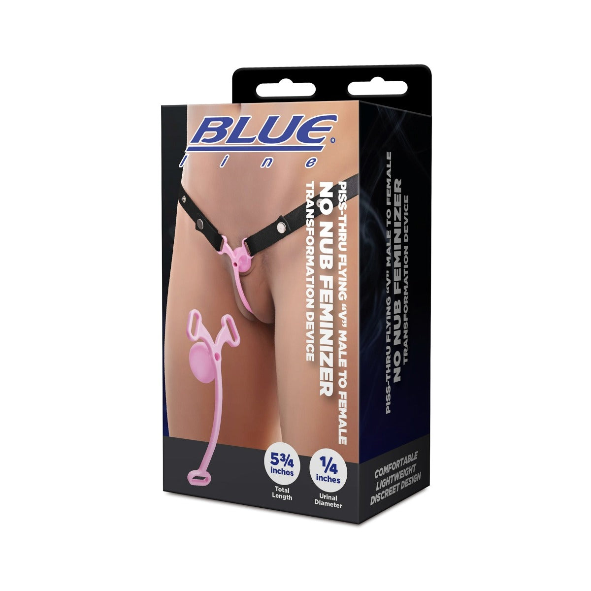 Blue Line Piss-Thru Flying V No Nub Feminizer Device