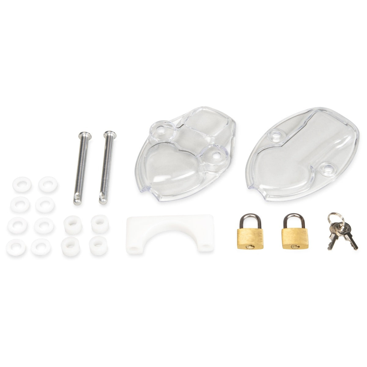Blue Line Cock Compressor Chastity Cage