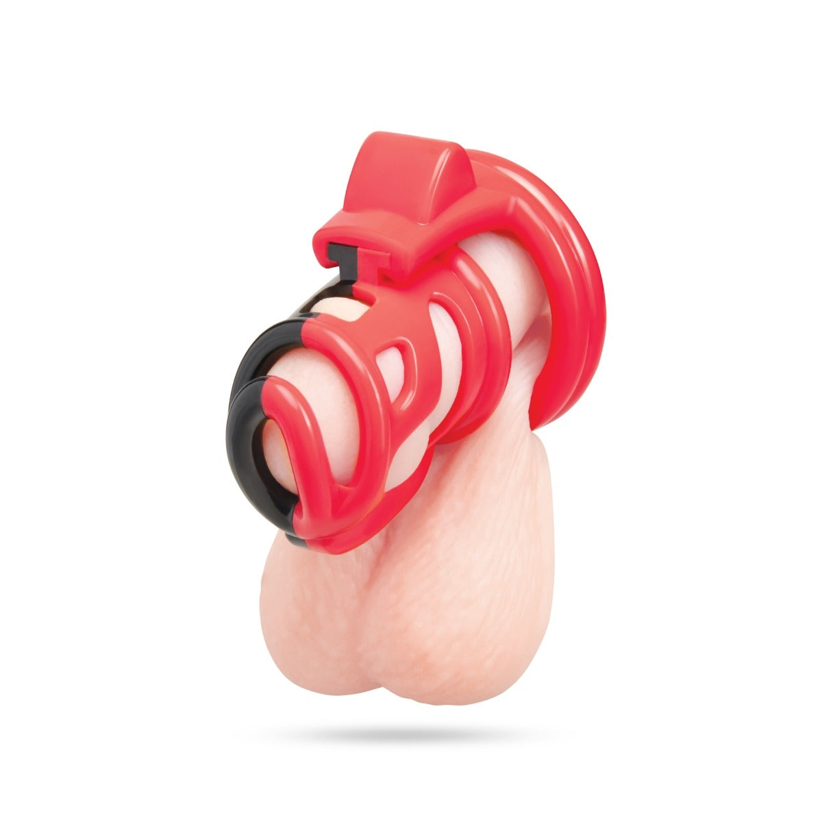 Blue Line Red Zone 2 Inch Cock Shackle Chastity Cage
