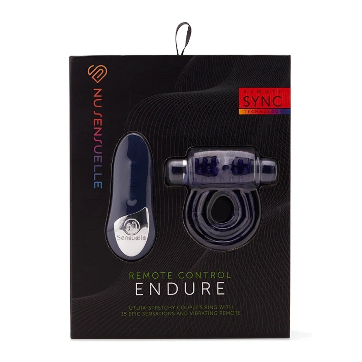Nu Sensuelle RC Vibrating Cock Ring Blue