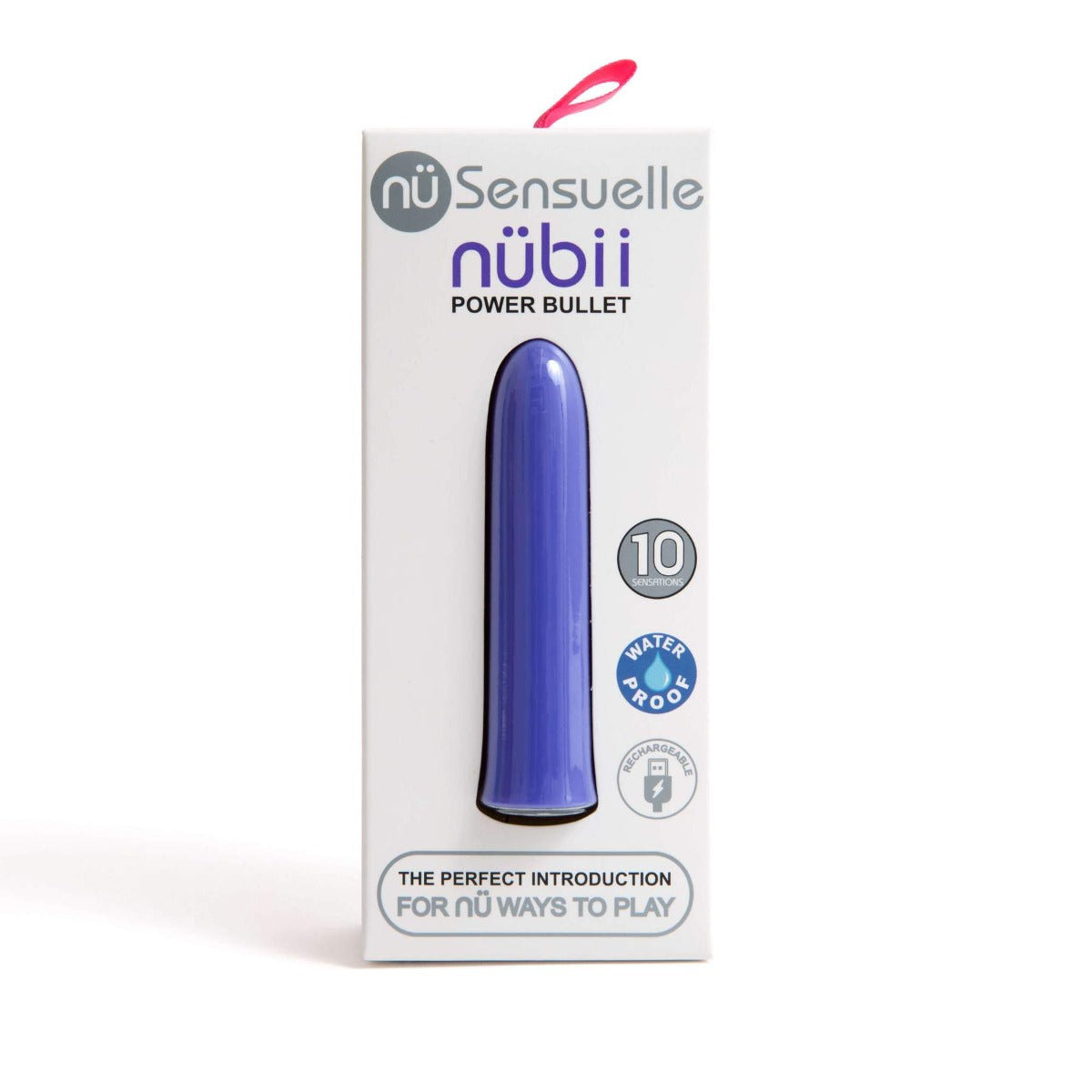 Nu Sensuelle Nubii 15-Function Bullet Vibrator Ultra Violet