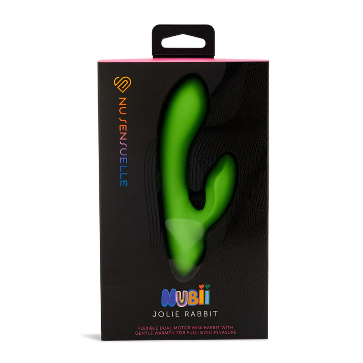 Nu Sensuelle Jolie Dual-Motor Mini Rabbit Vibrator Lime Green