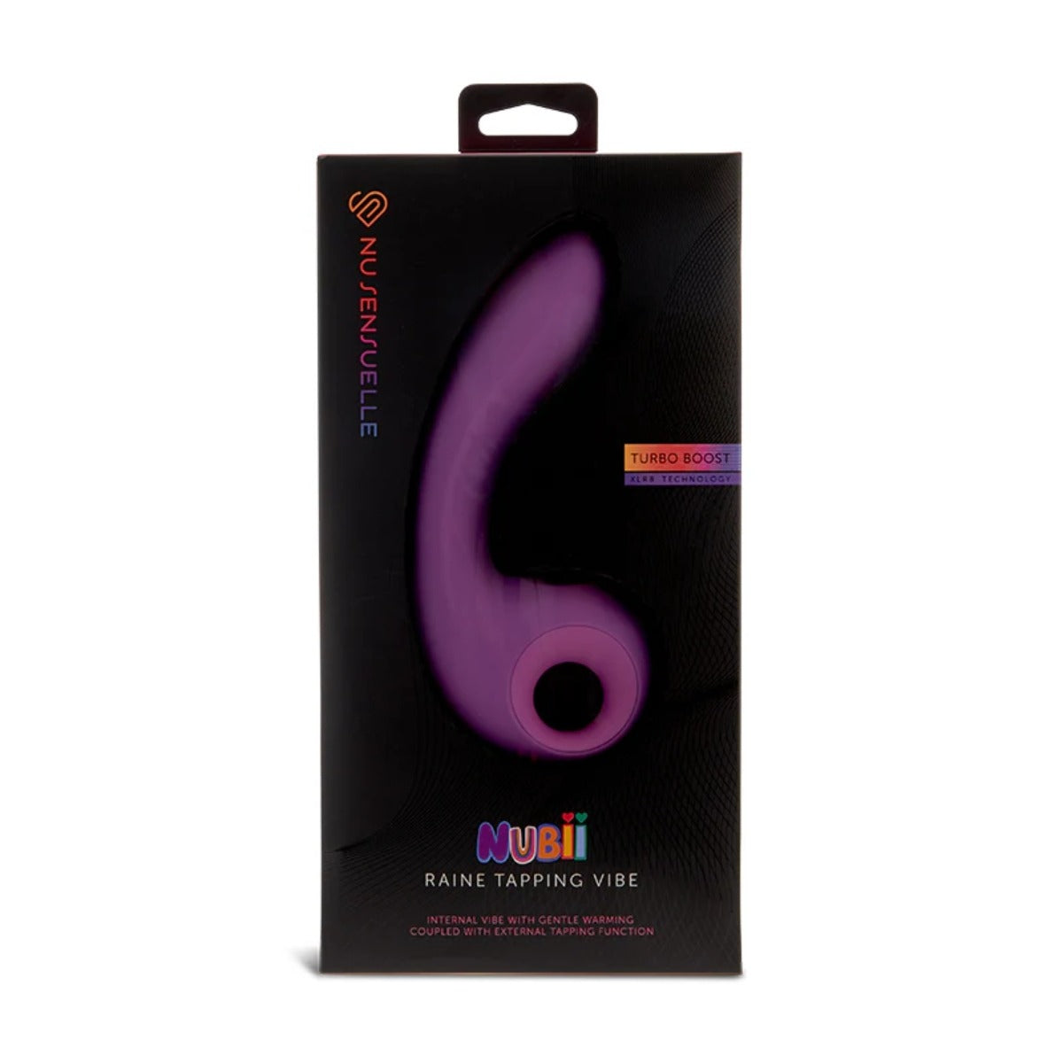 Nu Sensuelle Raine Tapping Vibrator Purple