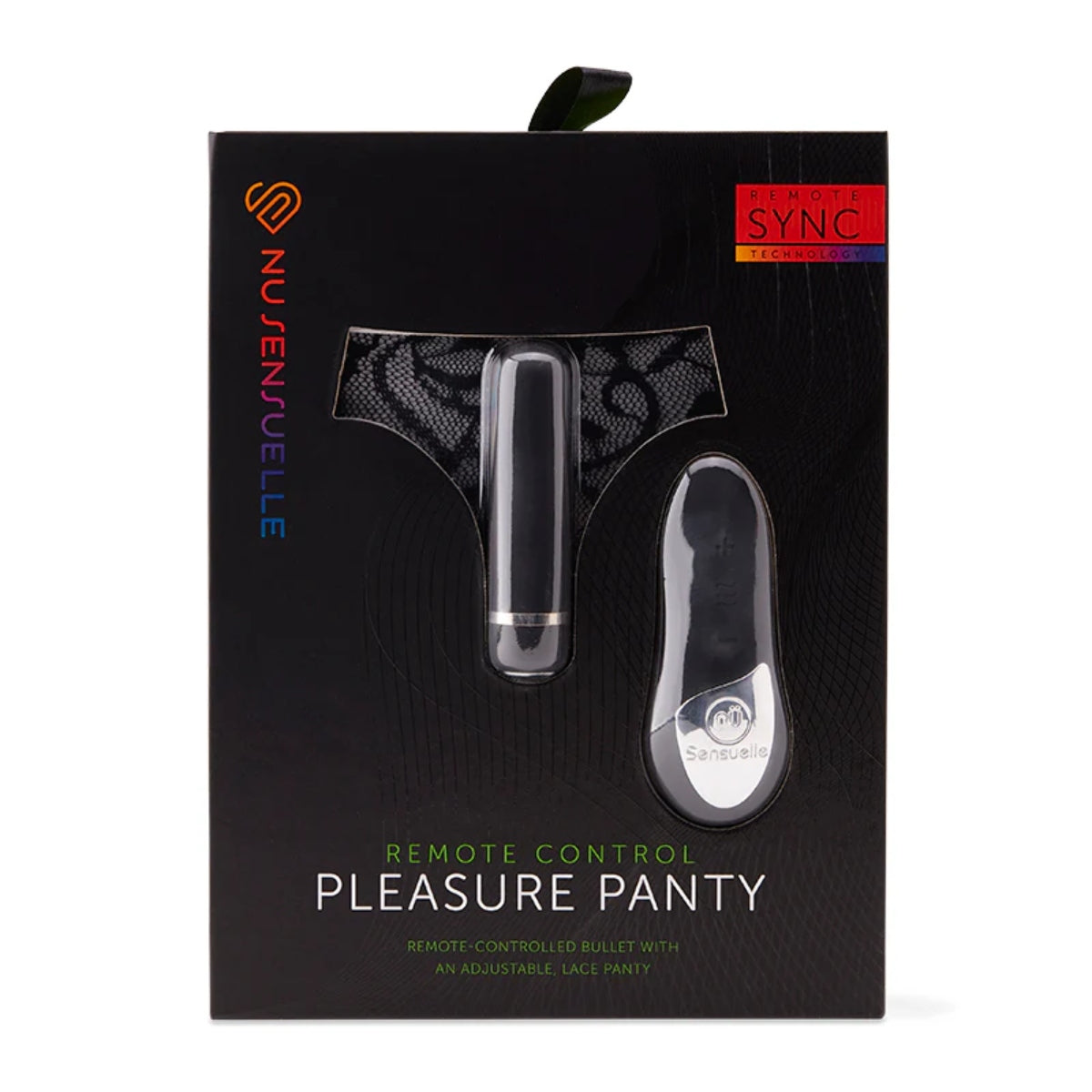Nu Sensuelle Pleasure Panty Vibrator Black