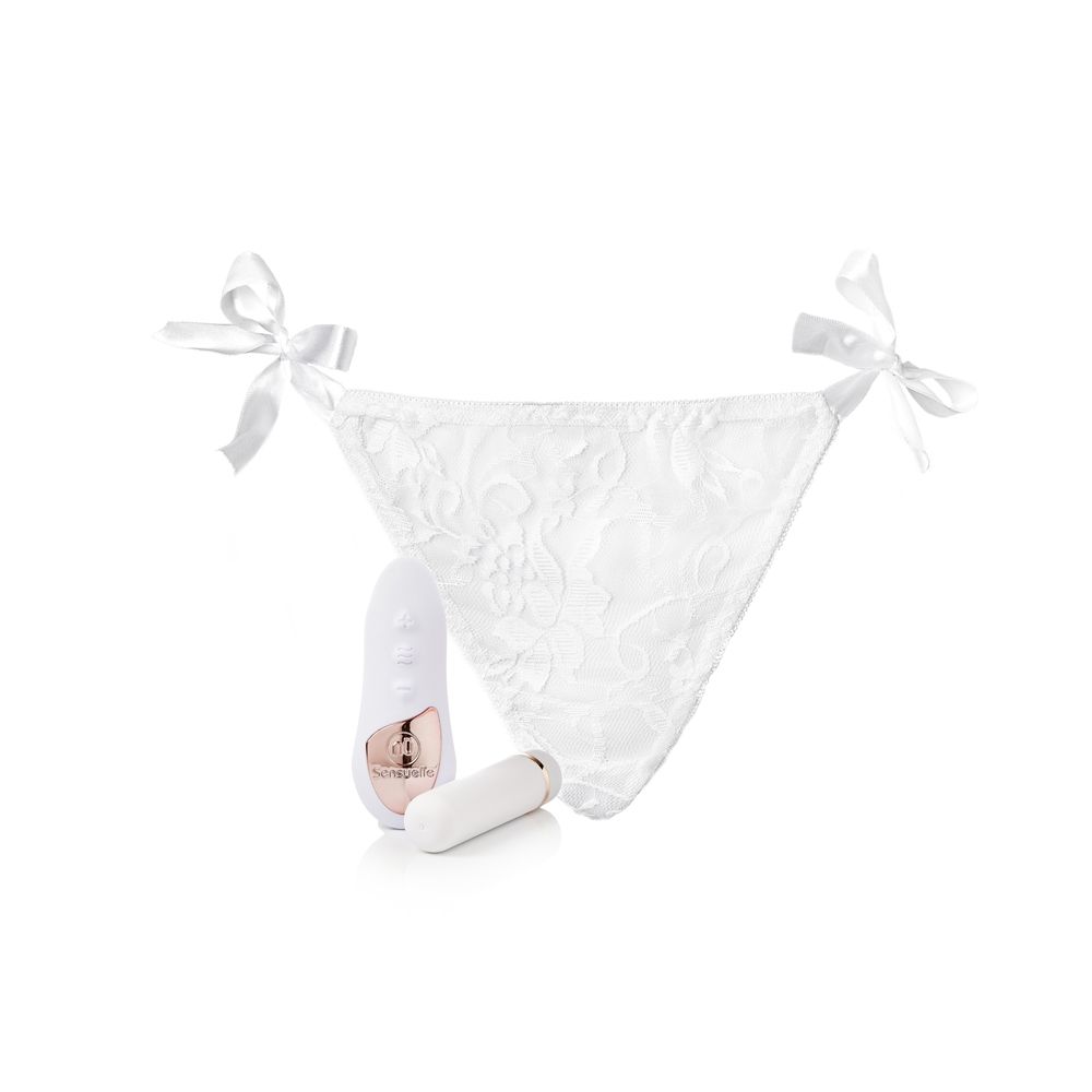 Nu Sensuelle RC Remote Control Pleasure Panty Vibrator White