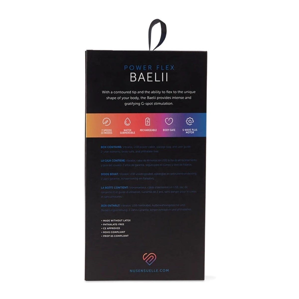 Nu Sensuelle Baelii 20-Function Vibrator Magenta