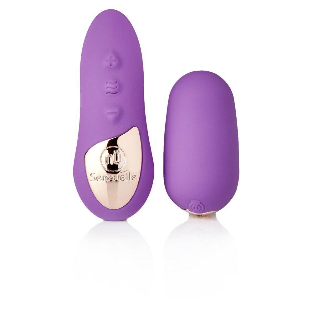 Nu Sensuelle RC Petite Remote Control Egg Vibrator Purple